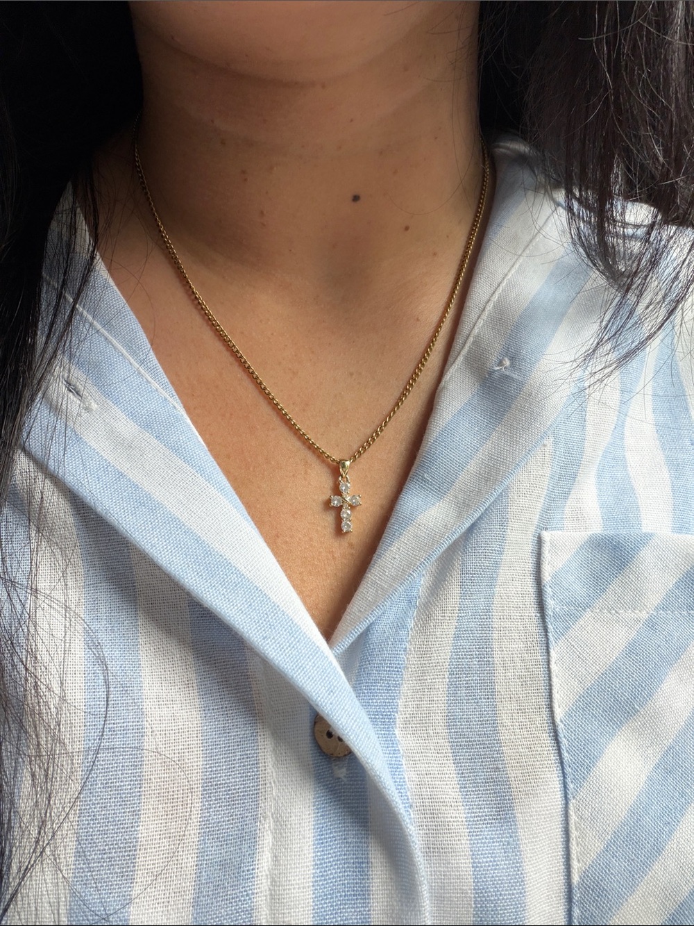 Dainty Cross Necklace